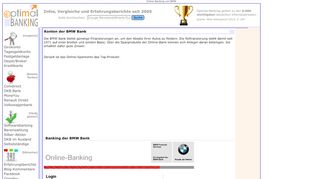 
                            7. BMW Online Banking - optimal-banking.de