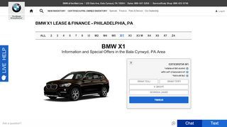 
                            7. BMW X1 LEASE & FINANCE - PHILADELPHIA, PA | BMW of the Main ...