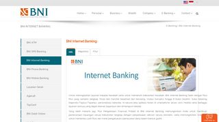 
                            3. BNI Internet Banking | BNI