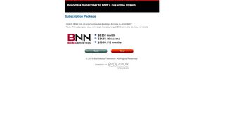 
                            8. BNN LiveStream Registration - NeuLion