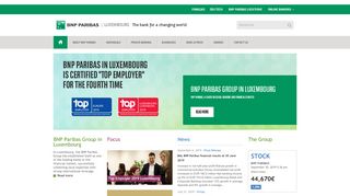 
                            10. BNP Paribas Group in Luxembourg - The bank for a changing ...