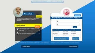 
                            5. Board of School Education Haryana