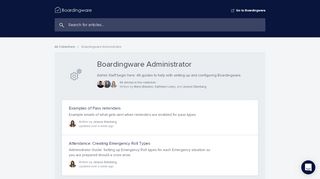 
                            8. Boardingware Administrator | Help Guide