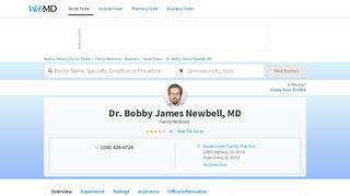 
                            3. Bobby Newbell, Hazel Green Family Practice - Family Medicine Doctor ...