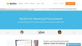 
                            6. Bonfire for Municipal Procurement - Bonfire Sourcing Software