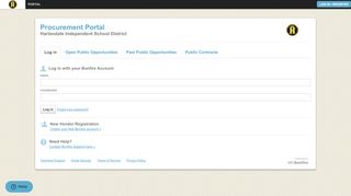 
                            4. Bonfire Procurement Portal