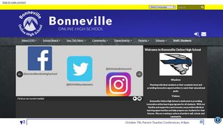 
                            5. Bonneville Online High School: Home