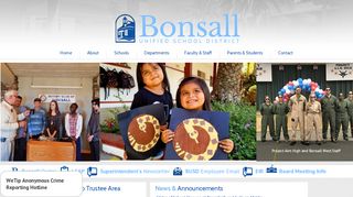 
                            2. Bonsall Unified School District