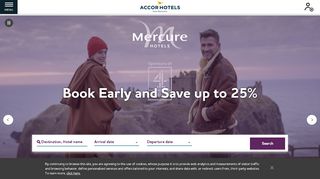 
                            7. Book a 3 or 4-star hotel at the best price - Mercure UK