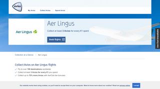 
                            7. Book Aer Lingus flights and collect Avios | Collect | Avios