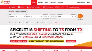 
                            1. Book Low Cost Air Tickets Online on ... - book.spicejet.com