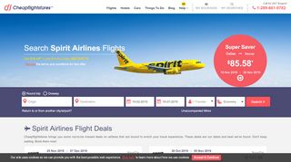 
                            7. Book Low Cost Spirit Airlines Flights & Reservations