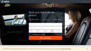 
                            2. Book now your Taxi in Rio de Janeiro online - instant or ...