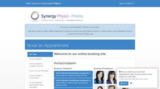 
                            5. Book Online | Synergy Physio