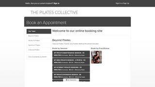 
                            6. Book Online | The Pilates Collective