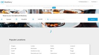 
                            8. Book restaurants online with ResDiary