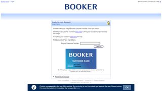 
                            6. Booker Wholesale | Login