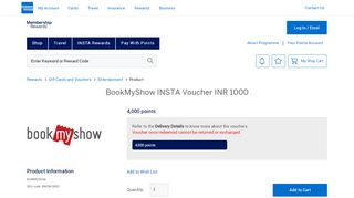 
                            8. BookMyShow INSTA Voucher INR 1000 Purchase Gift Card ...