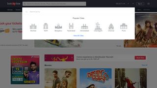 
                            2. BookMyShow: Movie Tickets, Plays, Sports, Events & Cinemas ...