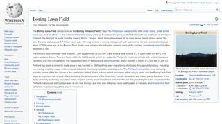 
                            7. Boring Lava Field - Wikipedia