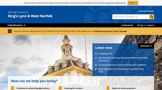 
                            1. Borough Council of King's Lynn & West Norfolk Homepage