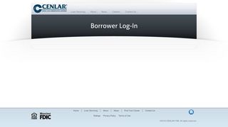 
                            10. Borrower Log-In | CENLAR