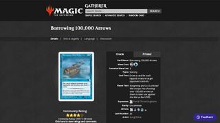 
                            6. Borrowing 100,000 Arrows (Portal Three Kingdoms) - Gatherer - Magic ...