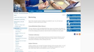 
                            3. Borrowing - University Library LMU - LMU Munich