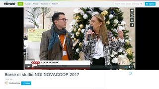 
                            3. Borse di studio NOI NOVACOOP 2017 on Vimeo