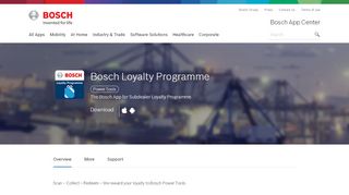 
                            8. Bosch Loyalty Programme App by Bosch - Bosch App Center