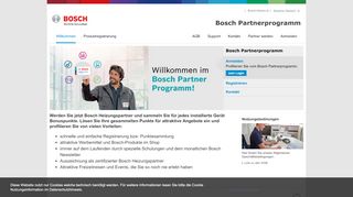 
                            4. Bosch Partnerprogramm - Willkommen