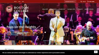 
                            5. Boston College Home Page