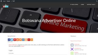 
                            3. Botswana Advertiser Online | A Online Travel Guide