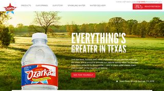
                            1. Bottled Water | Ozarka® Brand 100% Natural Spring Water