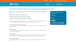 
                            1. Bounce Energy's MyAccount Account Management Portal