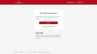 
                            3. Box | Login - broadwaybank.account.box.com