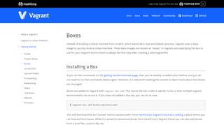 
                            9. Boxes - Getting Started - Vagrant by HashiCorp