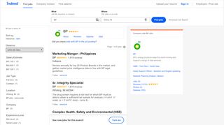 
                            7. BP Jobs, Employment in Aetna, IN | Indeed.com