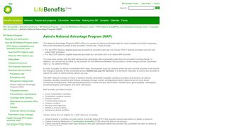 
                            3. BP Life Benefits (Core US Benefits) - Aetna's National Advantage ...