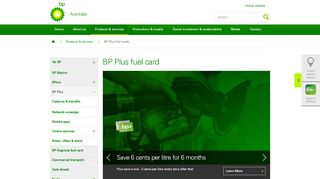 
                            5. BP Plus fuel cards, Australian fuel cards for business ...