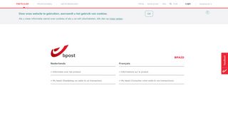 
                            2. BPAID | bpost