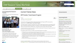 
                            8. BPP Postdoc Travel Award Program