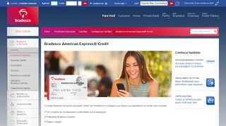 
                            10. Bradesco - Para Você | Cartão Bradesco American Express ...