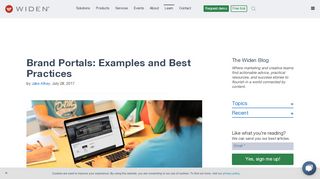 
                            2. Brand Portals: Examples and Best Practices - Widen