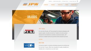 
                            10. Brands | JET | Wilton | Powermatic | ProMac | AirTool ... - JPW Industries