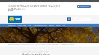 
                            4. Brasília+Jovem Candango – Subsecretaria de Políticas para ...