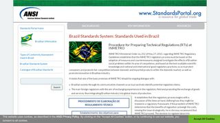 
                            9. Brazil Standards System: Standards Used in Brazil