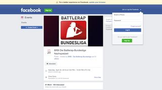 
                            4. BRB Die Battlerap-Bundesliga Nachspielzeit - Facebook