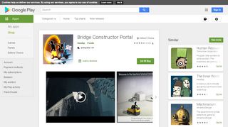 
                            2. Bridge Constructor Portal - Apps on Google Play