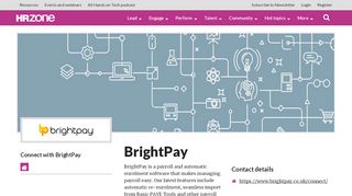 
                            9. BrightPay | HRZone